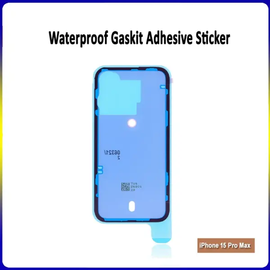 Apple iPhone 15 Pro Max Waterproof Gaskit Adhesive Sticker