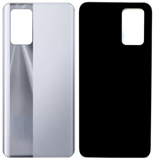 Back Panel Cover for Realme X7 Max 5G - Mercury Silver