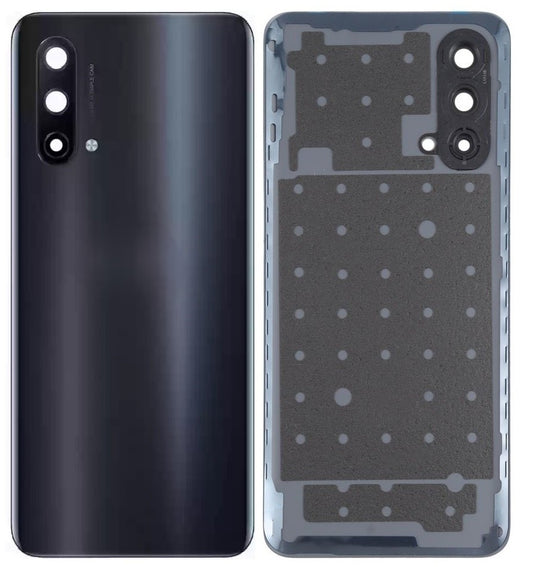 Back Panel Cover (With Camera Lens) For OnePlus Nord CE 5G - Charkoal Ink