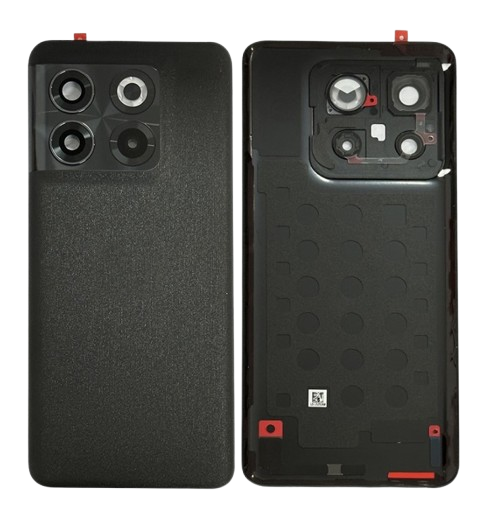 Back Panel Cover (With Camera Lens) For OnePlus 10T - Moonstone Black