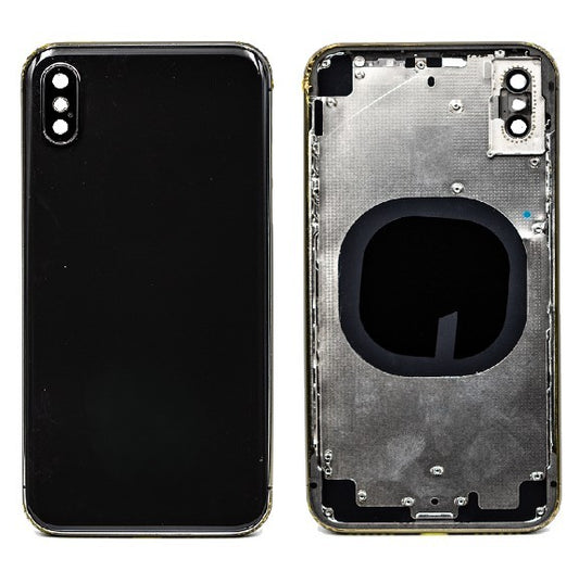 Full Housing Body Panel For Apple iPhone X - Black