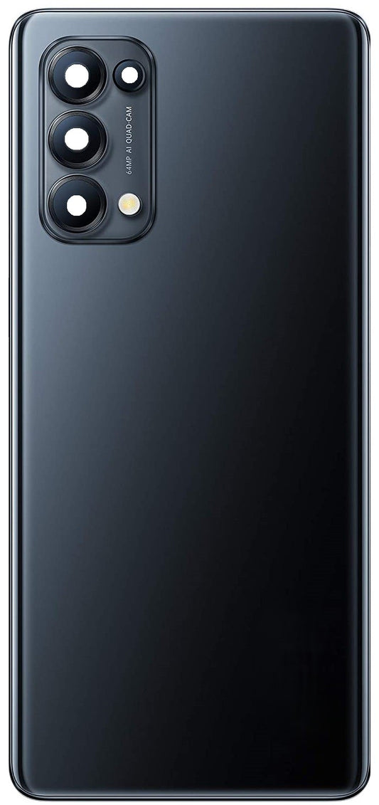 Back Panel Cover For Oppo Reno5 Pro 5G - Black