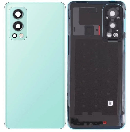 Back Panel Cover (With Camera Lens) For OnePlus Nord 2 - Blue Haze