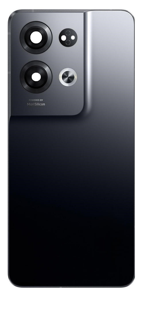 Back Panel Cover For Oppo Reno8 Pro 5G - Glazed Black