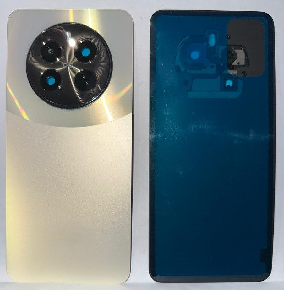 Back Panel Cover (With Camera Lens) for Realme Narzo 70 Pro 5G - Glass Gold