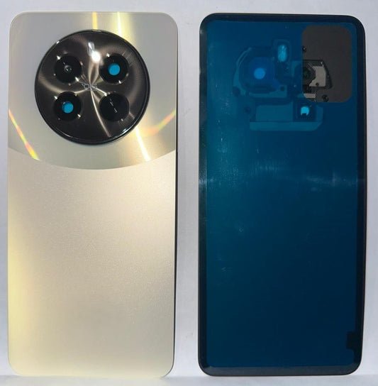 Back Panel Cover (With Camera Lens) for Realme Narzo 70 Pro 5G - Glass Gold