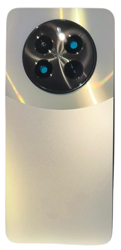 Back Panel Cover (With Camera Lens) for Realme Narzo 70 Pro 5G - Glass Gold