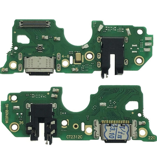 Charging Board / Charging Flex PCB Connector For Oppo A58 4G - Green
