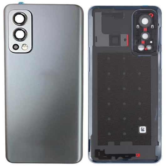 Back Panel Cover (With Camera Lens) For OnePlus Nord 2 - Grey Sierra