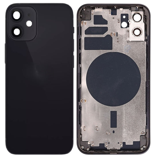 Full Housing Body Panel For Apple iPhone 12 Mini - Black