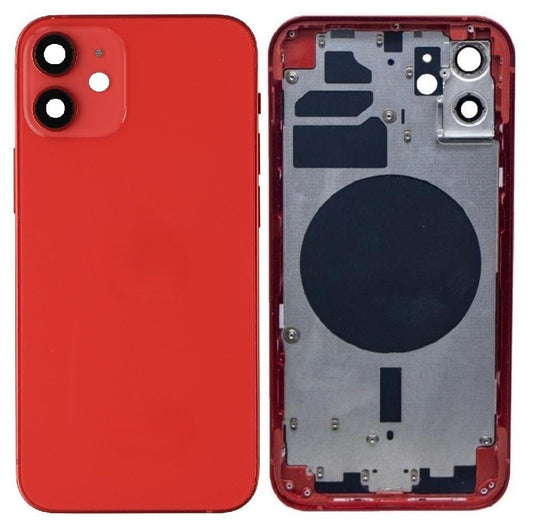 Full Housing Body Panel For Apple iPhone 12 Mini - Red