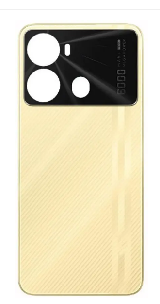Back Panel Cover for Itel P40 - Luxurious Gold