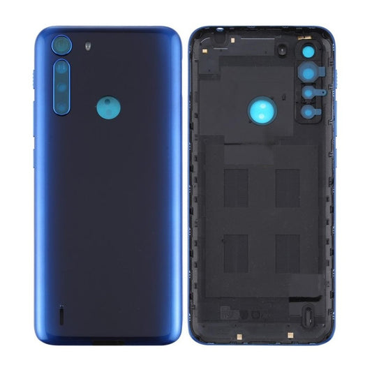 Back Panel Cover for Motorola One Fusion - Deep Sapphire Blue