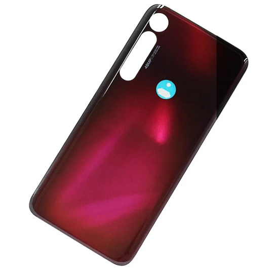 Back Panel Cover for Motorola One Macro - Red