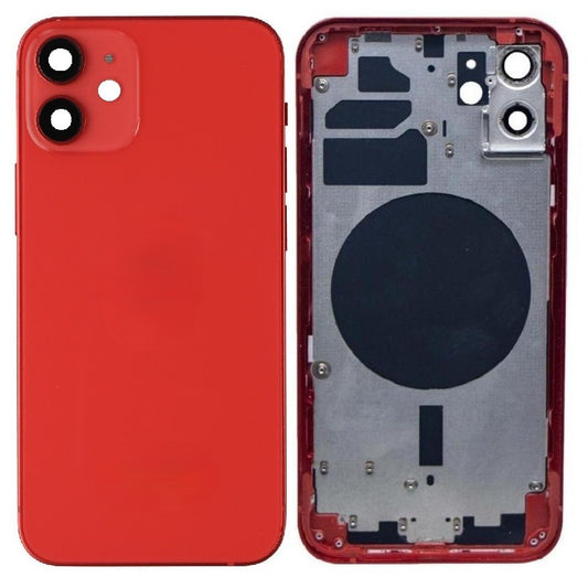Full Housing Body Panel For Apple iPhone 12 - Red