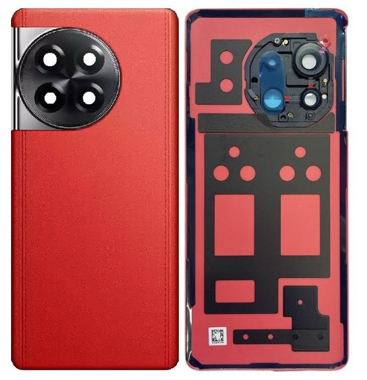 Back Panel Cover (With Camera Lens) For OnePlus 11R - Solar Red