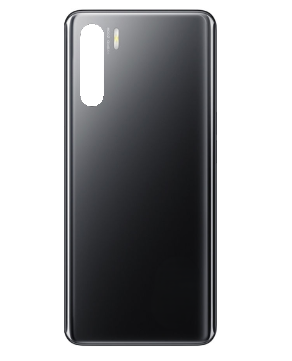 Back Panel Cover For Oppo Reno3 - Black