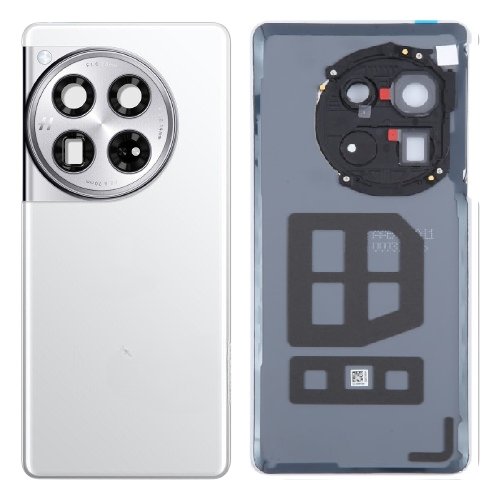 Back Panel Cover (With Camera Lens) For OnePlus 12 - Silver