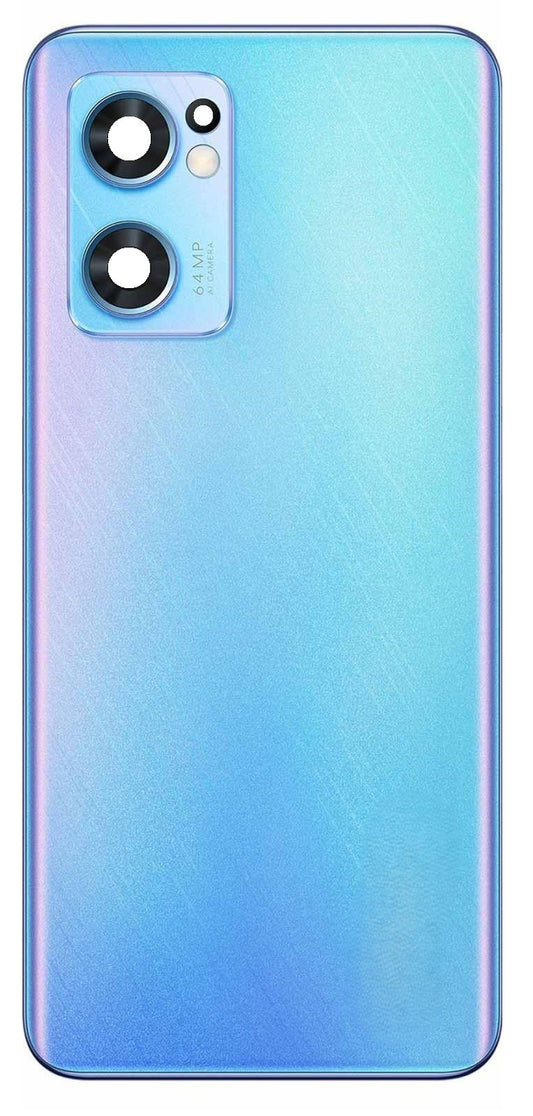 Back Panel Cover For Oppo Reno7 5G - Startrails Blue