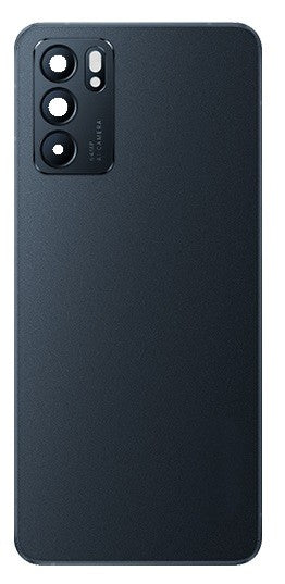 Back Panel Cover For Oppo Reno6 5G - Stellar Black