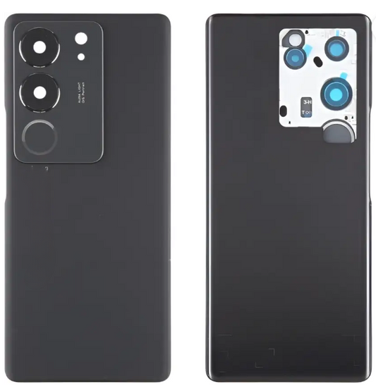 Back Panel Cover (With Camera Lens) For Vivo V29 - Space Black