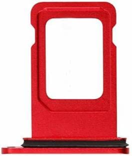 SIM Card Holder Tray for Apple iPhone XR - Red