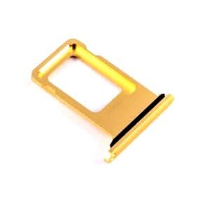 SIM Card Holder Tray for Apple iPhone XR - Yellow